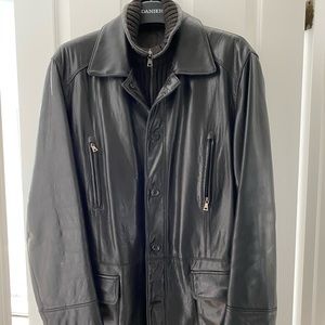 Jacket for man leather